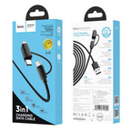 Cable 3-in-1 “X41 Multi-way” charging data sync
