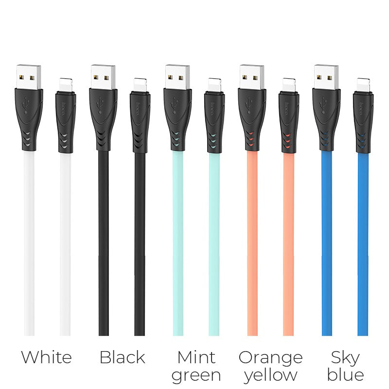Cable USB to Lightning “X42 Soft Silicone” charging data sync