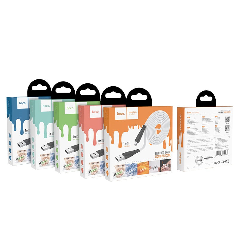 Cable USB to Micro-USB “X42 Soft Silicone” charging data sync