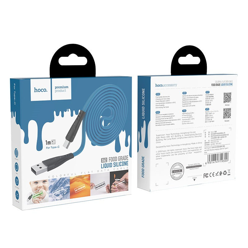 Cable USB to Type-C “X42 Soft Silicone” charging data sync