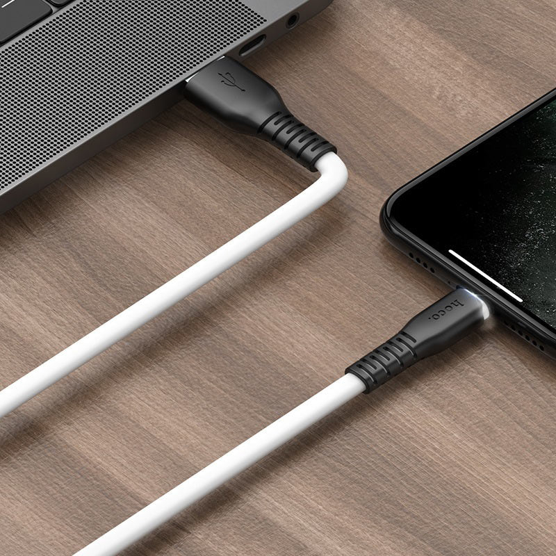 Cable USB to Lightning “X44 Soft silicone” charging data sync