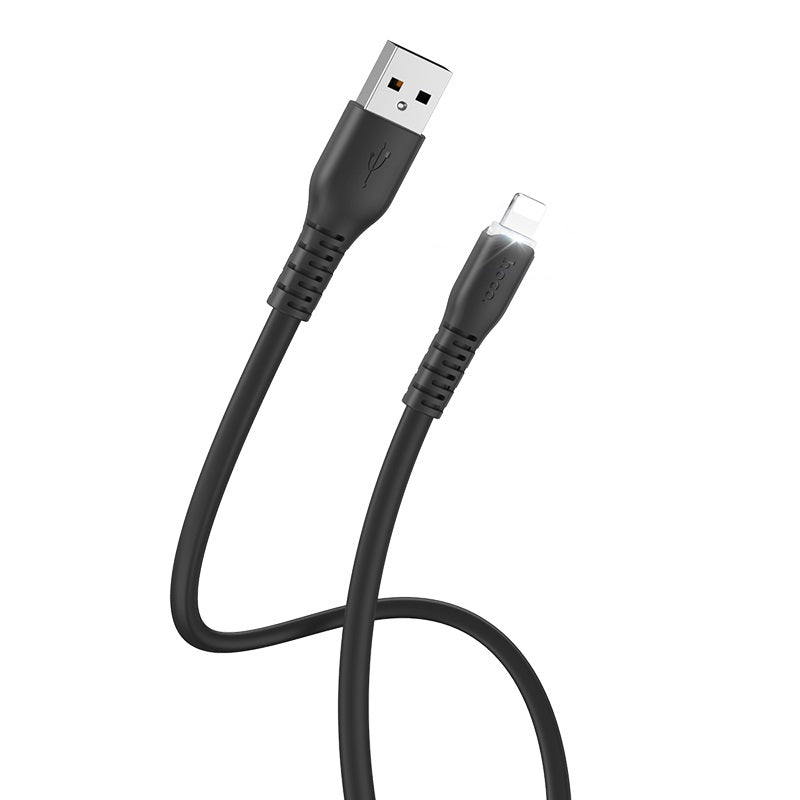 Cable USB to Lightning “X44 Soft silicone” charging data sync