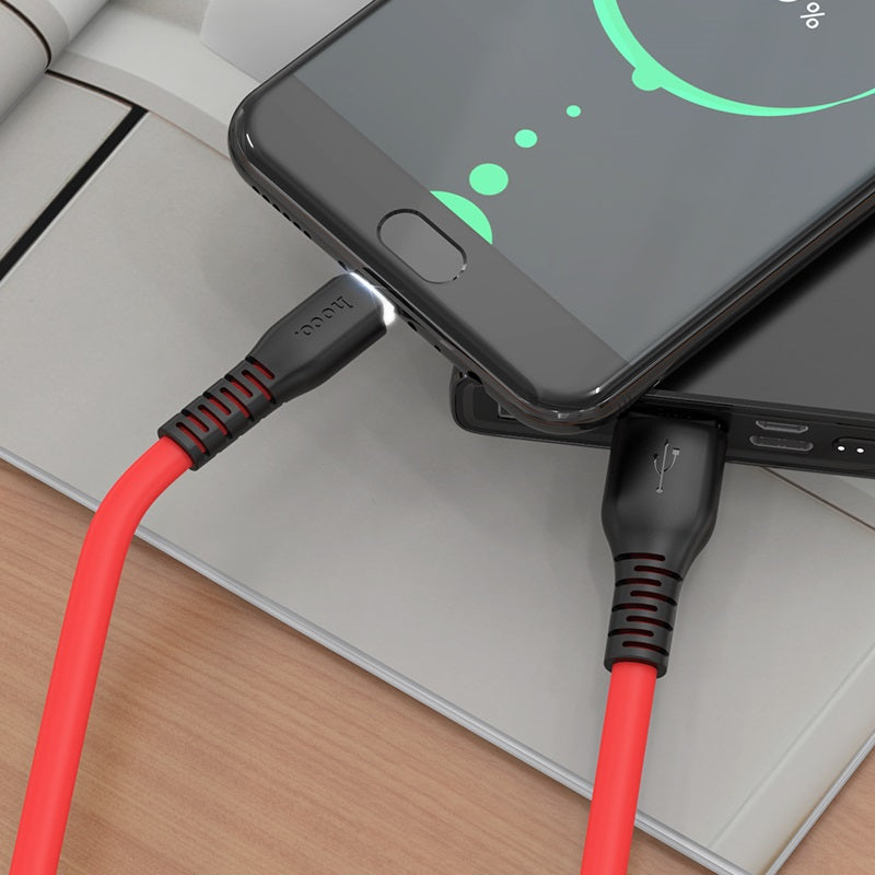 Cable USB to Type-C “X44 Soft silicone” charging data sync