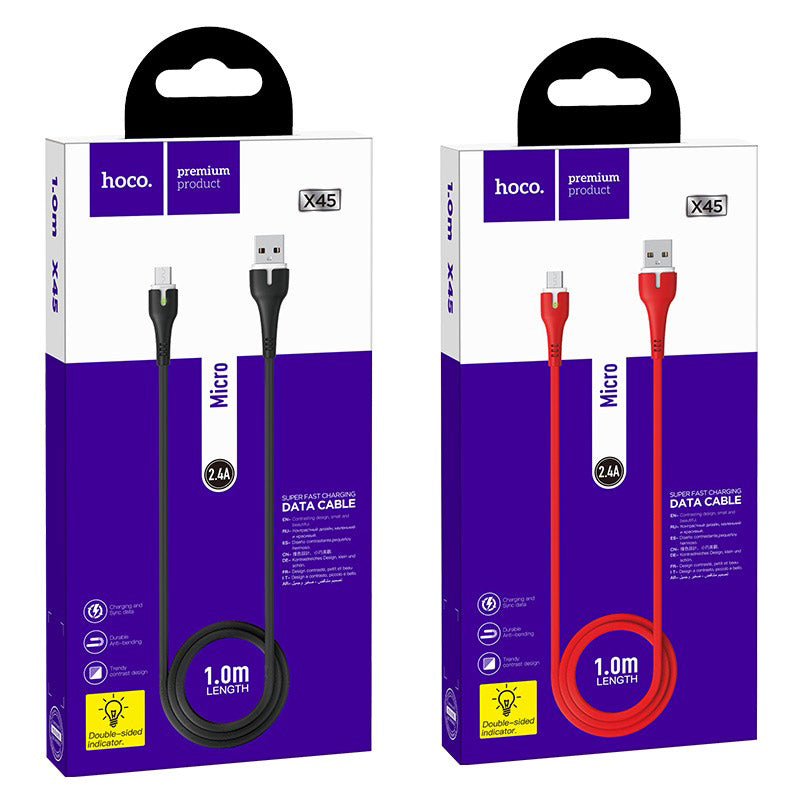 Cable USB to Micro-USB “X45 Surplus” charging data sync