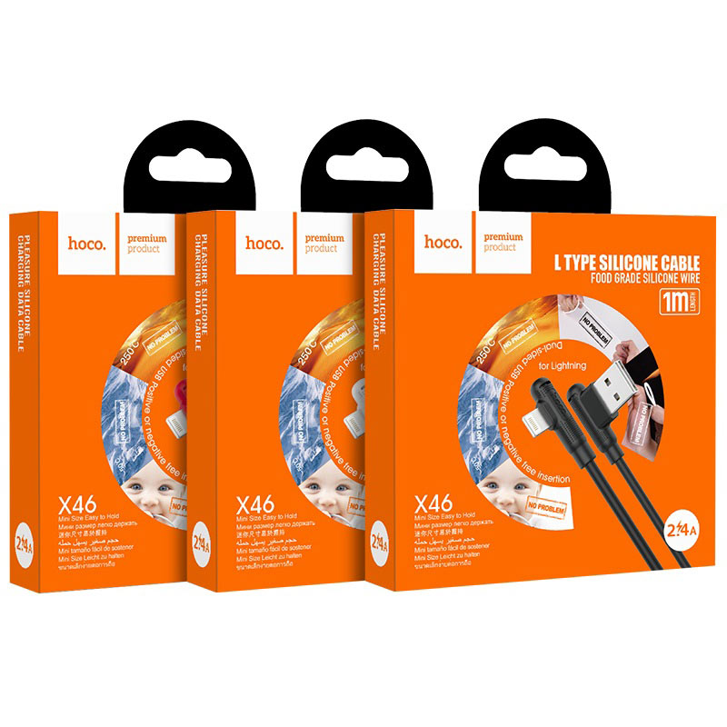 Cable USB to Lightning “X46 Pleasure” charging data sync