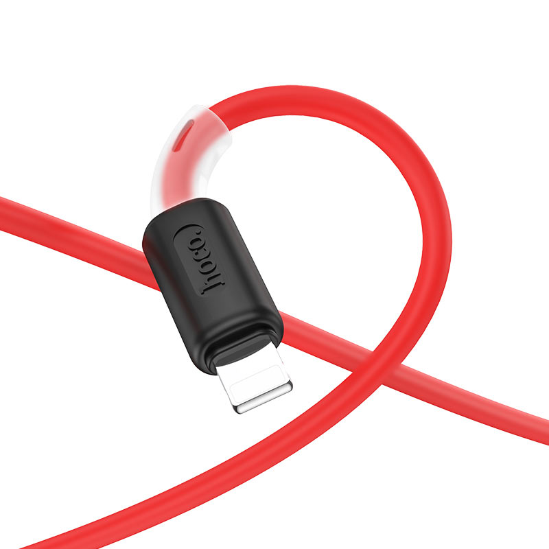Cable USB to Lightning “X48 Soft Silicone” charging data sync