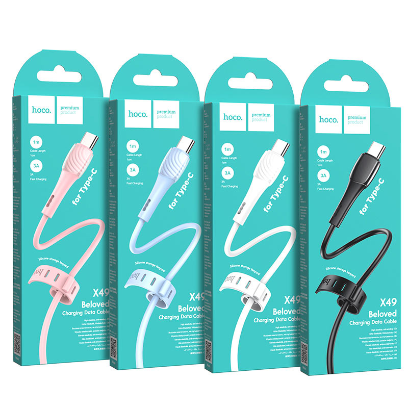 Cable USB to Type-C “X49 Beloved” charging data sync
