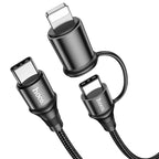 Cable 2-in-1 “X50 Exquisito PD” 60W charging data sync