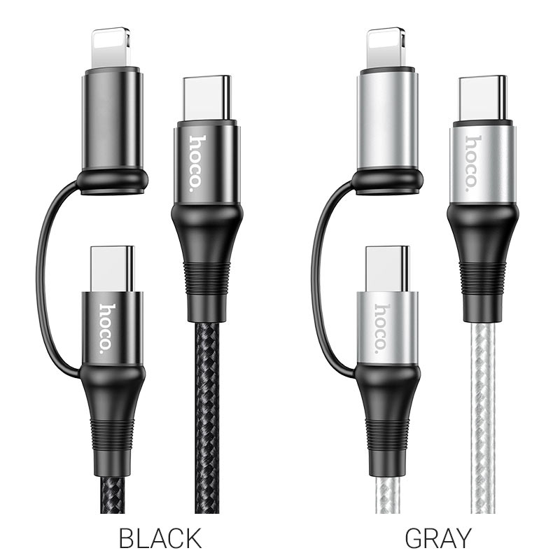 Cable 2-in-1 “X50 Exquisito PD” 60W charging data sync