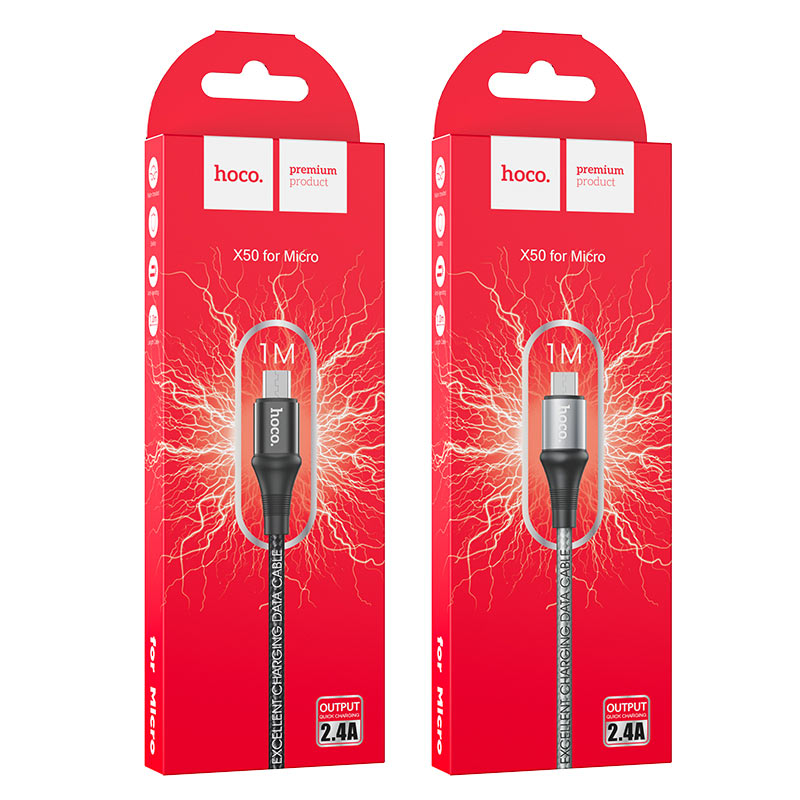 Cable USB to Micro-USB “X50 Excellent” charging data sync