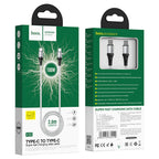 Cable Type-C to Type-C “X50 Exquisito” 100W charging data sync