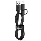 Cable 2-in-1 USB to Lightning / Micro-USB “X54 Cool dual”