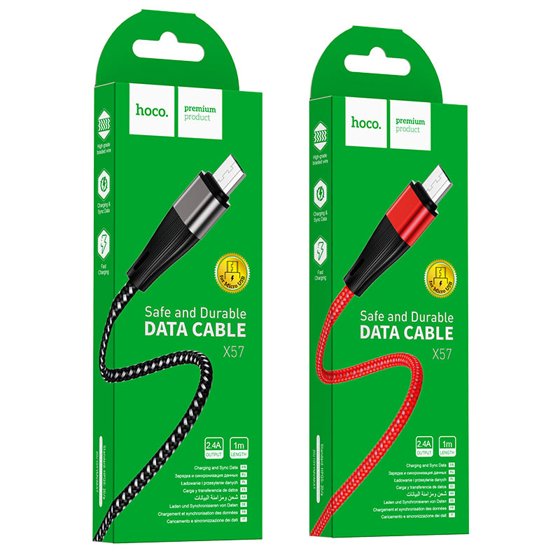 Cable USB to Micro-USB “X57 Blessing” charging data sync