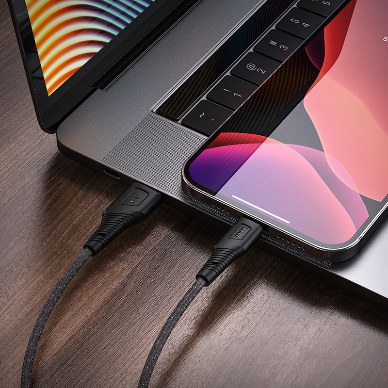 Cable USB to Lightning “X58 Airy” charging data sync