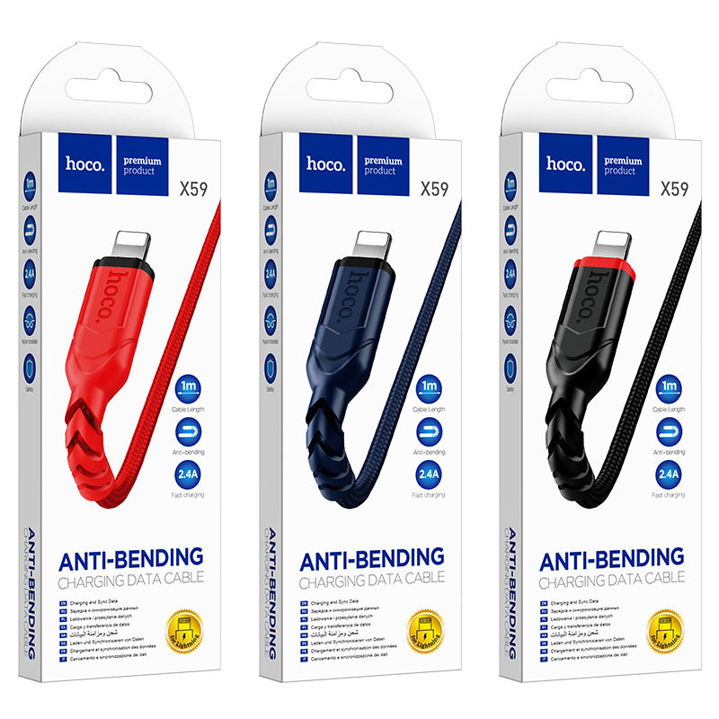 Cable USB to Lightning “X59 Victory” charging data sync