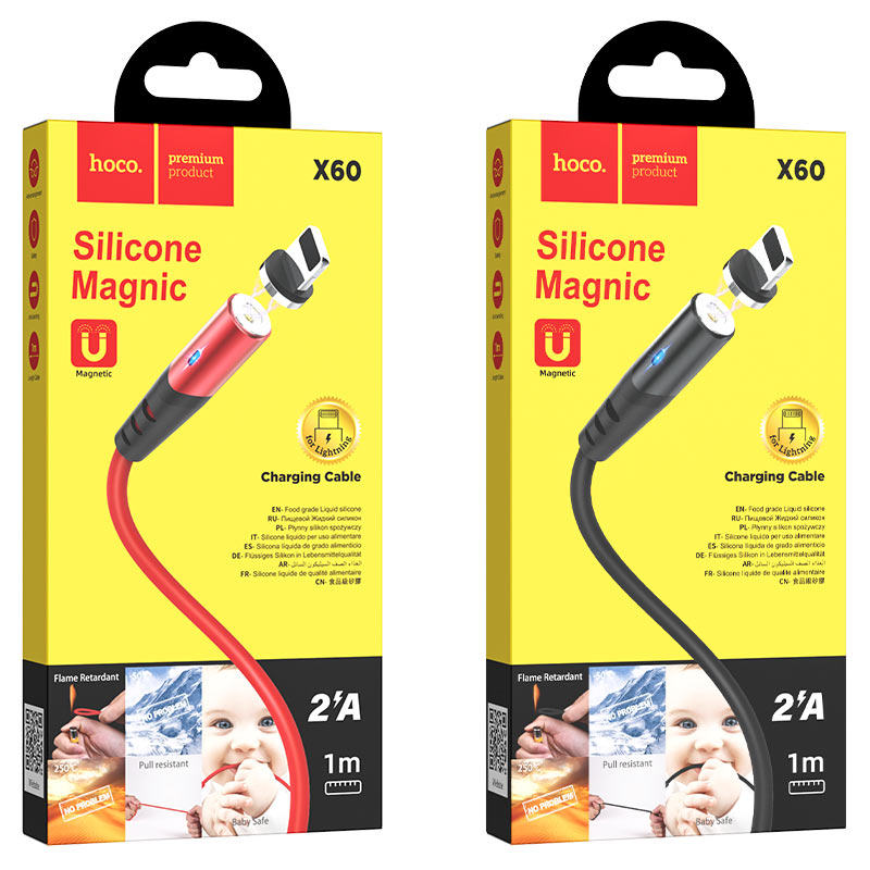Cable USB to Lightning “X60 Honorific” magnetic charging