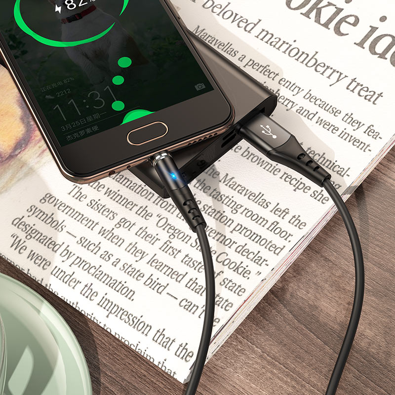 Cable USB to Micro-USB “X60 Honorific” magnetic charging