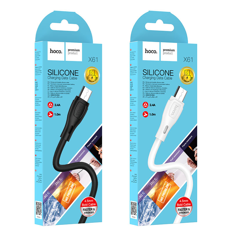 Cable USB to Micro-USB “X61 Ultimate” charging data sync