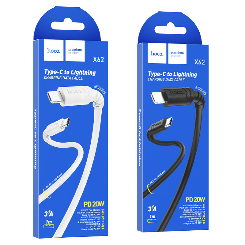 Cable Type-C to Lightning “X62 Fortune” PD