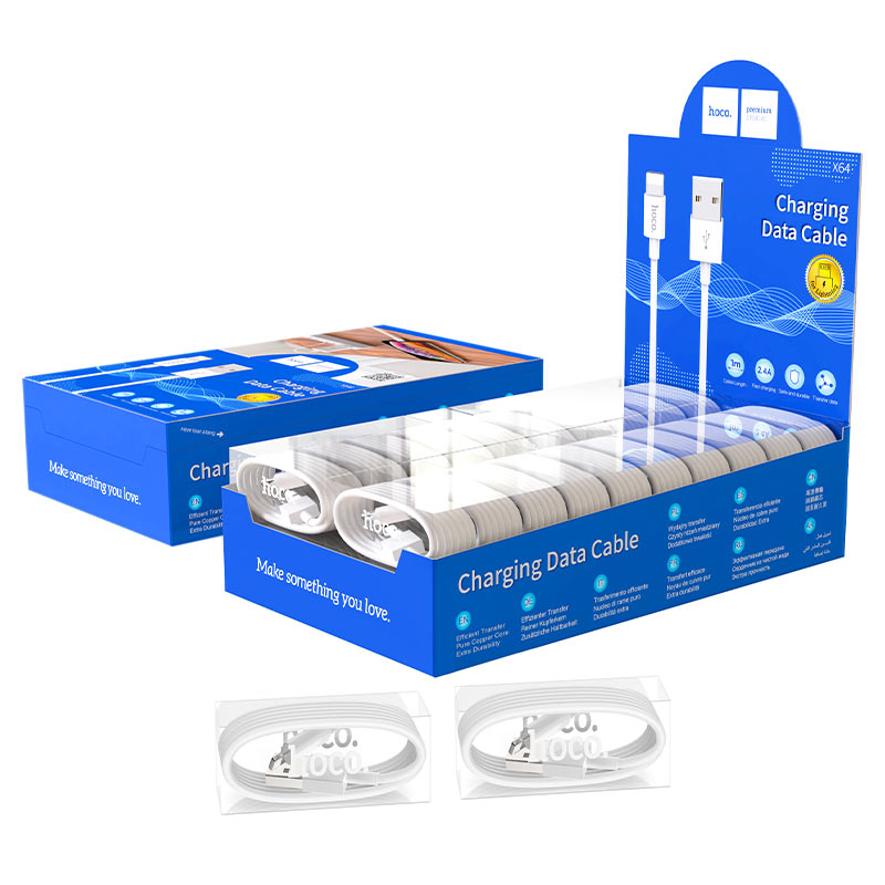Cable USB to Lightning “X64 Lightweight” set 40pcs
