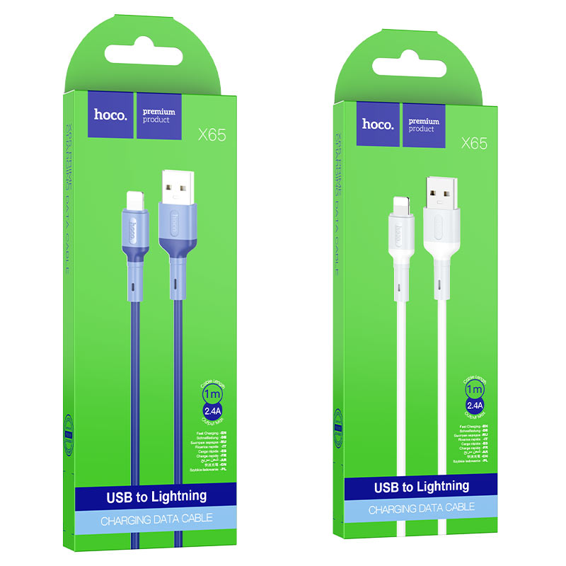 Cable USB to Lightning “X65 Prime” charging data sync