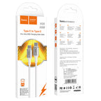 Cable Type-C to Type-C “X66 Howdy” 60W charging data sync