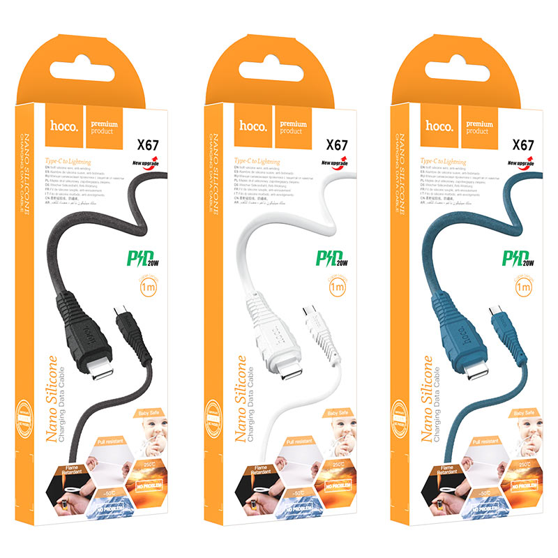 Cable Type-C to Lightning “X67 Nano” PD