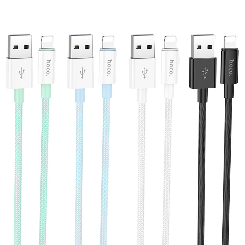 Cable USB to Lightning “X68 True color” charging data sync