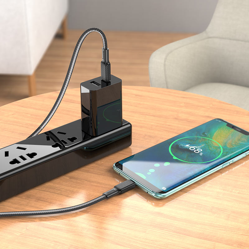 Cable Type-C to Type-C  “X69 Jaeger” 60W charging data sync