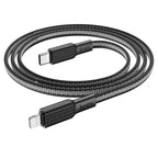 Cable Type-C to Lightning “X69 Jaeger” PD charging data sync