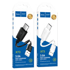 Cable USB to Type-C “X73” charging data sync