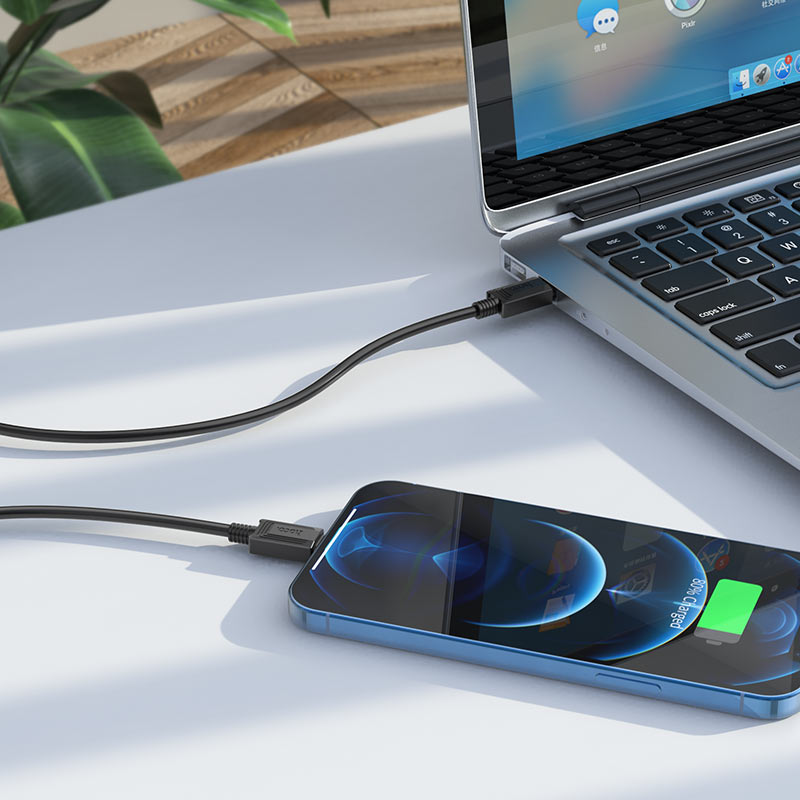 Cable Type-C to Lightning “X73” PD charging data sync
