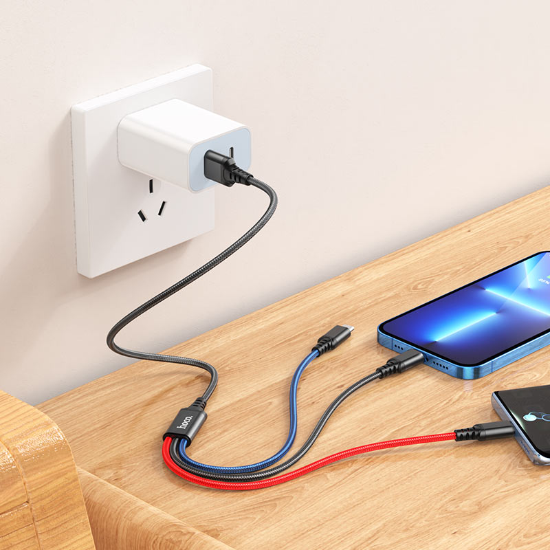 Cable 3-in-1 “X76 Super” charging wire
