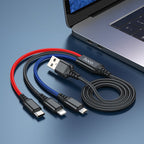 Cable 3-in-1 “X76 Super” charging wire