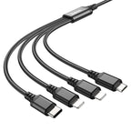 Cable 4-in-1 “X76 Super” for 2xLightning charging wire
