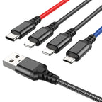 Cable 4-in-1 “X76 Super” for 2xLightning charging wire