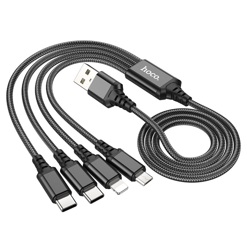 Cable 4-in-1 “X76 Super” for 2xType-C charging wire