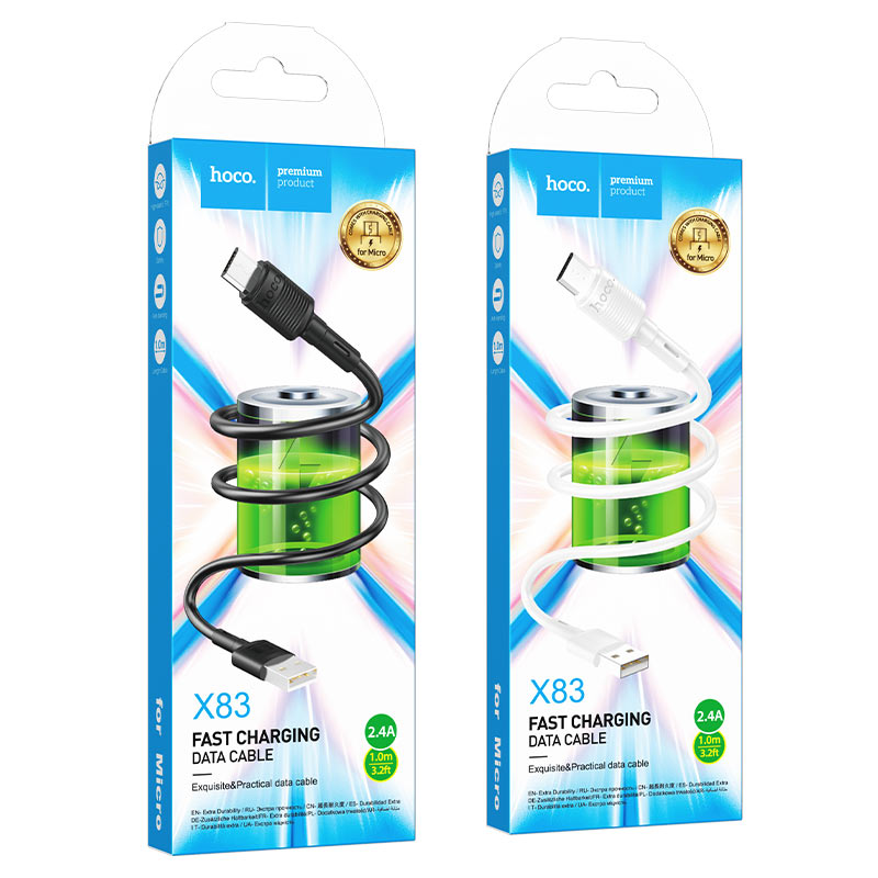 Cable USB to Micro-USB “X83 Victory” charging data sync