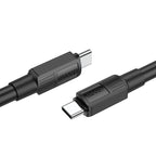 Cable Type-C to Type-C “X84 Solid” 60W charging data sync
