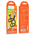 Cable Type-C to Type-C “X85 Strength” 60W charging data sync