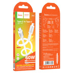 Cable Type-C to Type-C “X85 Strength” 60W charging data sync