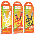 Cable Type-C to Type-C “X85 Strength” 60W charging data sync