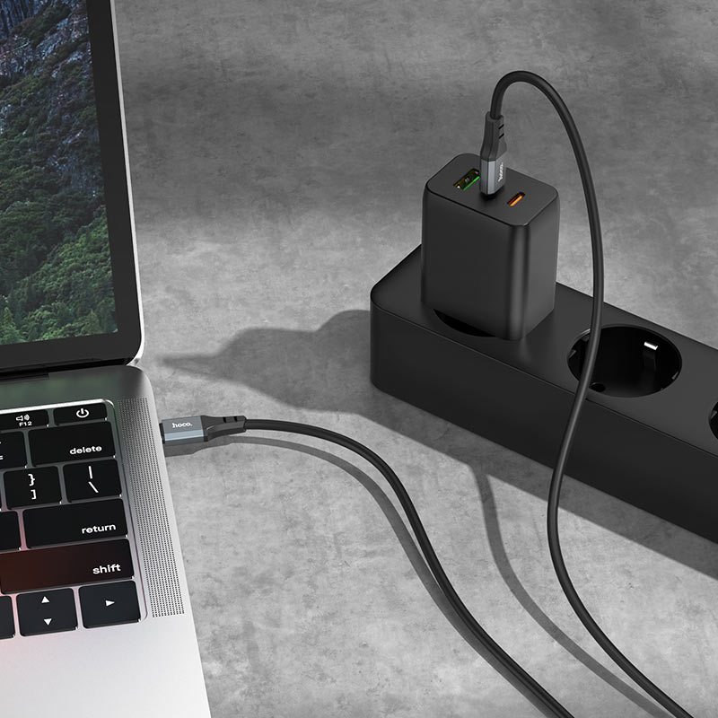 Cable Type-C to Type-C “X86  Spear” 60W  charging data sync