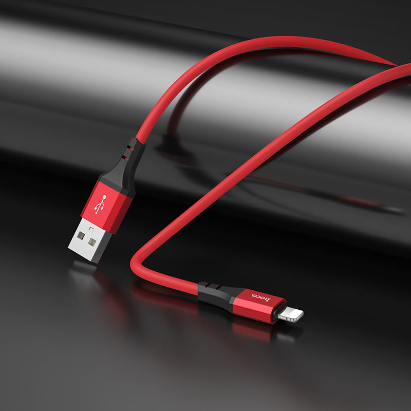 Cable USB to Lightning “X86  Spear” silicone charging data sync