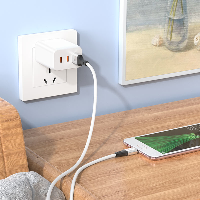 Cable USB to Micro-USB “X86  Spear” silicone charging data sync
