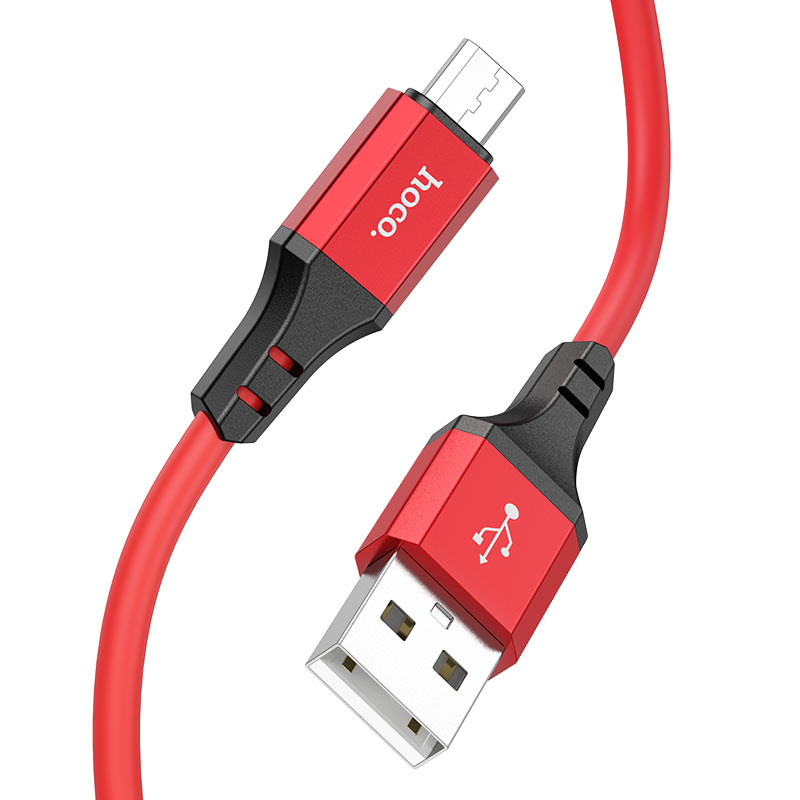 Cable USB to Micro-USB “X86  Spear” silicone charging data sync