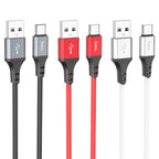 Cable USB to Type-C “X86  Spear” silicone charging data sync