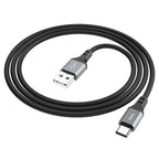 Cable USB to Type-C “X86  Spear” silicone charging data sync