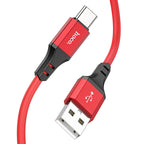 Cable USB to Type-C “X86  Spear” silicone charging data sync