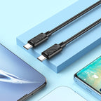Cable Type-C to Type-C “X88 Gratified” PD 60W fast charge